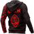 Guam Hoodie Guam Coat of Arms Polynesian Tattoo Style Special Red - Polynesian Pride