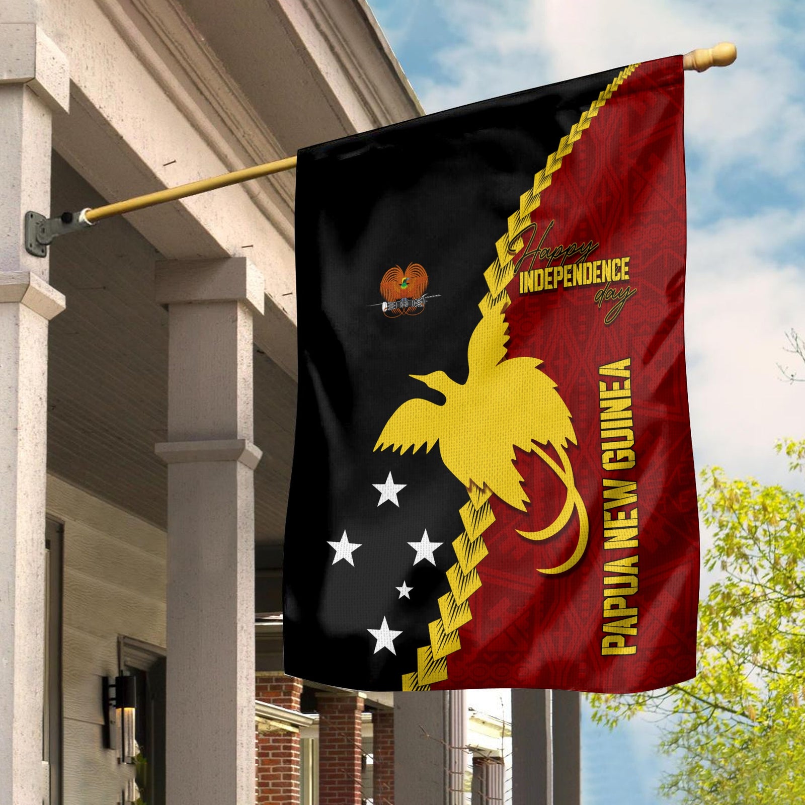 Papua New Guinea Garden Flag 49th Independence Anniversary - Motu Revareva LT7 House Flag - Polynesian Pride