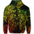 Custom Gemini Zodiac Polynesian Zip Hoodie Unique Style Reggae LT8 - Polynesian Pride