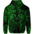 Custom Gemini Zodiac Polynesian Hoodie Unique Style Green LT8 - Polynesian Pride