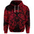 Custom Gemini Zodiac Polynesian Hoodie Unique Style Red LT8 - Polynesian Pride