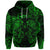 Custom Gemini Zodiac Polynesian Hoodie Unique Style Green LT8 - Polynesian Pride