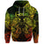 Gemini Zodiac Polynesian Zip Hoodie Unique Style Reggae LT8 - Polynesian Pride