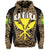 Polynesian Kanaka Maoli Hawaii Hoodie Gold Gel Style - Polynesian Pride