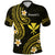 Custom Hawaii Polo Shirt Gold Polynesian Line Style LT9 Adult Gold - Polynesian Pride