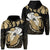 Hawaii Polynesian Aumakua Hammerhead Shark Hoodie Cloud Style Gold Unisex Gold - Polynesian Pride