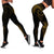 Polynesian Leggings - Polynesian Tattoo Gold Version Black - Polynesian Pride