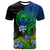 Custom Vanuatu Malampa Province T Shirt Hibiscus Tribal Polynesian Tattoo Ver Gradient LT9 Gradient - Polynesian Pride