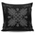 Hawaiian Quilt Maui Plant And Hibiscus Pattern Pillow Covers - Gray Black - AH One Size Gray - Polynesian Pride