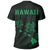 Hawaii Kakau Three Turtles T Shirt Green - Polynesian Pride