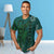 Nauru Custom T Shirt Polynesian Phoenix Bird, Fairytales Bird Green - Polynesian Pride