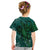 Tahiti Custom T Shirt Polynesian Phoenix Bird, Fairytales Bird Green - Polynesian Pride