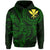 Hawaii Hoodie Polynesian Kanaka Map Hawaiian Hoodie Green Kanaka TT Style - Polynesian Pride