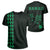 Hawaii Kakau Three Turtles T Shirt Green Unisex Green - Polynesian Pride