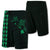 Hawaii Kakau Polynesian Three Turtles Map Board Shorts - Green Men Green - Polynesian Pride