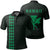 Hawaii Kanaka Map Polo Shirt Green Unisex Green - Polynesian Pride