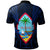 Guam Polo Shirt Blood Runs Through My Veins Style Flag - Polynesian Pride