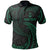 Guam Polynesian Custom Polo Shirt Green Tribal Wave Unisex Green - Polynesian Pride