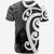 Guam T Shirt Micronesian Maori Pattern Style White - Polynesian Pride