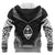 Guam Polynesian Chief Custom Zip up Hoodie Black Version Unisex Black - Polynesian Pride