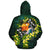 Polynesian Hawaii Zip up Hoodie Ti Leaf Lei Turtle - Polynesian Pride