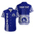 (Custom Personalised) TOLOA Hawaiian Shirt Tupou College Tonga Pattern LT13 Unisex Blue - Polynesian Pride