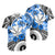 Hawaii Matching Dress and Hawaiian Shirt Polynesian and Blue Hibiscus LT13 - Polynesian Pride