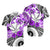 Hawaii Matching Dress and Hawaiian Shirt Polynesian and Purple Hibiscus LT13 - Polynesian Pride