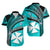 Custom Wallis And Futuna Matching Dress and Hawaiian Shirt Plumeria Flowers with Turquoise Polynesian Pattern LT14 - Polynesian Pride