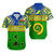 Malampa Province Vanuatu Matching Hawaiian Shirt and Dress Pig Tusk Polynesian Flag Style LT14 - Polynesian Pride