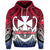 Custom Wallis and Futuna Hoodie Polynesian Special LT6 Red - Polynesian Pride