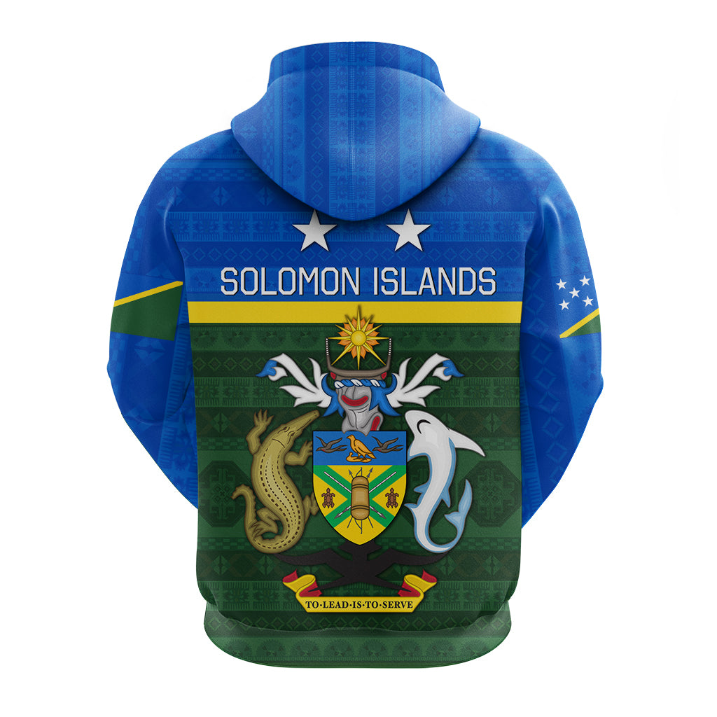 Solomon Islands 43rd Independence Anniversary Zip Hoodie LT4 - Polynesian Pride