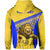 Custom Suva Grammar Fashion Zip Hoodie (For Kid) Fiji School Version Lion Gold LT13 - Polynesian Pride