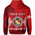 Custom Vava u Tonga Zip Hoodie Tongan Ngatu LT13 - Polynesian Pride