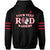 Custom Red Raiders Hoodie Kahuku School LT13 - Polynesian Pride