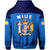 Custom Niue Zip Hoodie Rock of Polynesia LT13 - Polynesian Pride