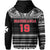 (MAHEKANOA 19) Wallis and Futuna Rugby Hoodie Polynesian Clever Black Custom Text and Number - Polynesian Pride