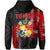 Tonga Zip Hoodie Tongan Pattern Mix Polynesian LT13 - Polynesian Pride