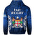 Fiji Rugby Hoodie Flying Fijians Blue Tapa Pattern LT13 - Polynesian Pride