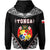 Custom Tonga Hoodie Tongan Kupesi Pattern LT13 - Polynesian Pride