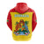 Grenada Hoodie Power Grenada Mix Coat of Arms LT13 - Polynesian Pride