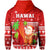 Mele Kalikimaka Zip Hoodie Santa Claus Hawaii Christmas LT13 - Polynesian Pride