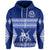 Hofangahau College Hoodie Eua Tonga Pattern LT13 Unisex Blue - Polynesian Pride