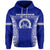 Taufaahau Pilolevu Hoodie Ngatu Tongan LT13 Unisex Blue - Polynesian Pride