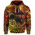 Papua New Guinea Hoodie Stalwart Polynesian Special LT13 Unisex Red - Polynesian Pride