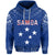 Samoa Hoodie Simple Polynesian LT13 Unisex Blue - Polynesian Pride