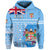 Custom Fiji Dreamy Hoodie Tapa Pattern LT13 - Polynesian Pride