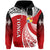 Tonga Distinctive Hoodie Tongan Tapa Pattern LT13 Unisex Red - Polynesian Pride