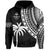 Custom Fiji Rugby Sevens Hoodie Fijian 7s Tapa Polynesian Custom Text and Number LT13 - Polynesian Pride