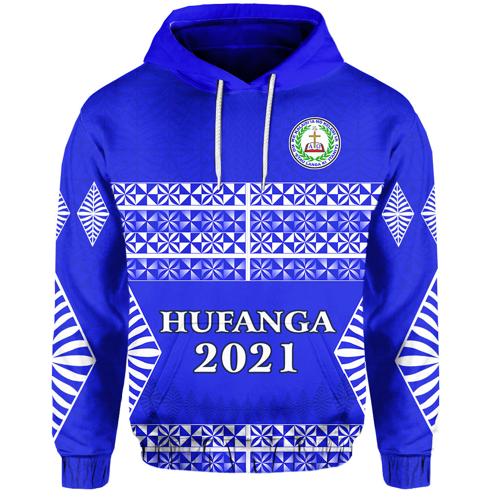 (Fineanganofo) Hufanga 2021 Hoodie Siaatoutai Theological College LT13 Unisex Blue - Polynesian Pride